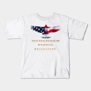 Veterans Day V2 Kids T-Shirt